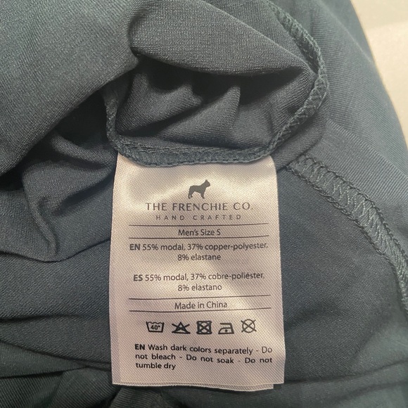 Antibacterial t-Shirt from The Frenchie Co Size S - Picture 4 of 4